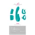 Beau Coeur Naira - G-spot en clitoris vibrator - groen
