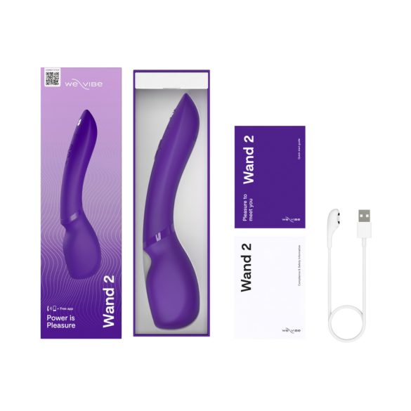 We-Vibe Wand 2 - krachtige massage vibrator - oplaadbaar