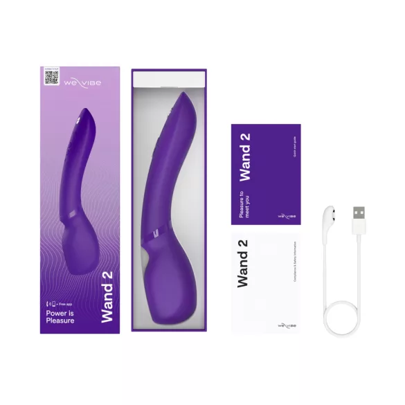 We-Vibe Wand 2 - App-gestuurde massagevibrator
