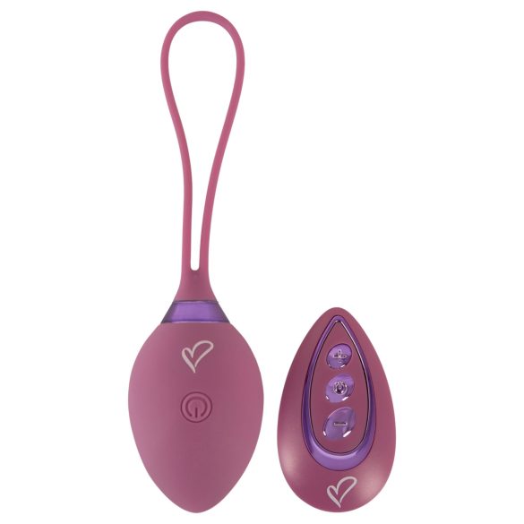Beau Coeur Rovana - afstandsbedienbare vibratie-ei - paars