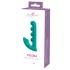 Beau Coeur Sylora - parelversierde 2-in-1 vibrator (groen)