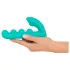 Beau Coeur Sylora - parelversierde 2-in-1 vibrator (groen)