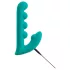 Beau Coeur Sylora - parelversierde 2-in-1 vibrator (groen)