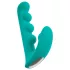 Beau Coeur Sylora - parelversierde 2-in-1 vibrator (groen)
