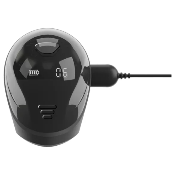 Rebel - eikel vibrator - waterdicht - zwart