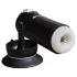Snail Vibe Jet - stotende masturbator met verwarmingsfunctie (zwart)