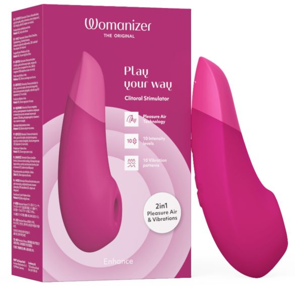 Womanizer Enhance - luchtgolf clitoris stimulator (roze)