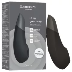 Womanizer Enhance - clitorisstimulator met luchtdruk - zwart