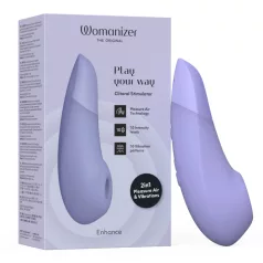 Womanizer Enhance - luchtdruk clitorisstimulator - paars