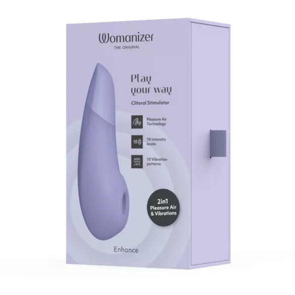 Womanizer Enhance - luchtdruk clitorisstimulator - paars