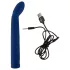 Smile - G-spot vibrator gebogen - siliconen - blauw