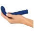Smile - G-spot vibrator gebogen - siliconen - blauw