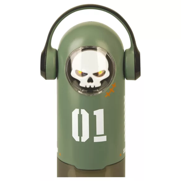 Rebel Skull - stotende en vibrerende masturbator (groen)
