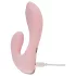 Beau Coeur Cerya - mini vibrator met clitorisstimulator (lichtroze)