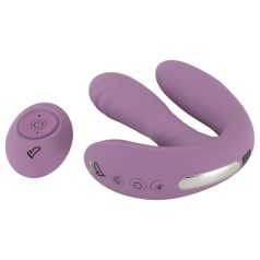   Beau Coeur Mireva - drievoudige arm, afstandsbediening vibrator (paars)