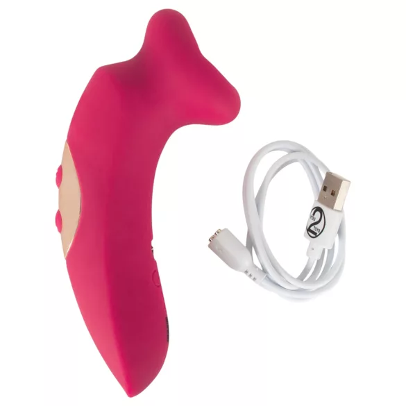 You2Toys Oral Fun - zuig- en likstimulator voor de clitoris (roze)