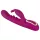 Javida - vibrator met kogeltjes en clitorisstimulator - silicone - paars