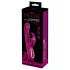 Javida - vibrator met kogeltjes en clitorisstimulator - silicone - paars