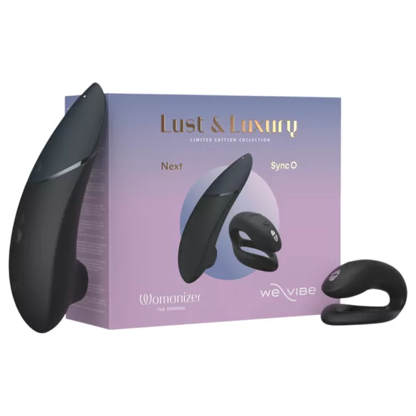 Womanizer Lust&Luxury - clitoris- en duo vibrator set - zwart