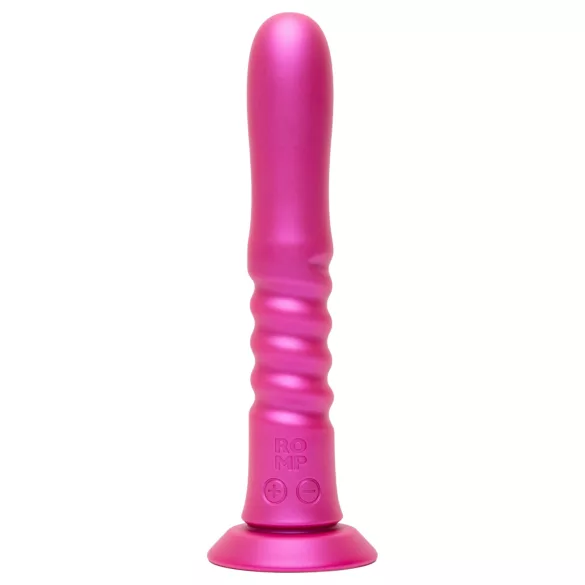 ROMP Jiggle - stootvibrator met zuignap (roze)