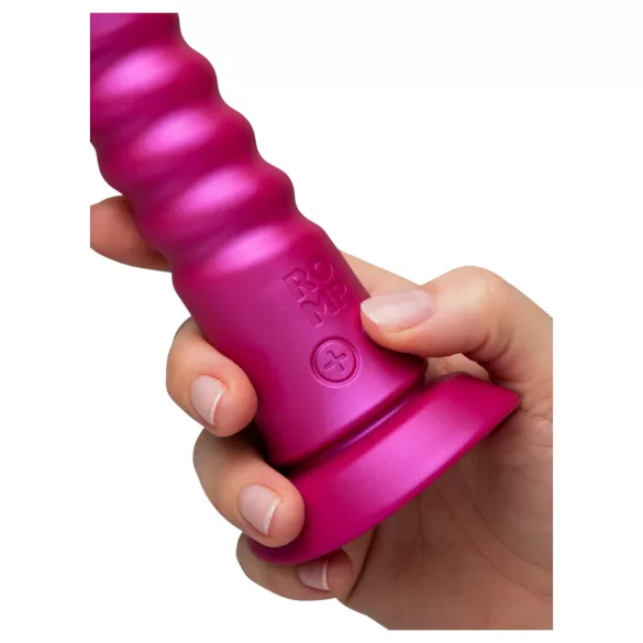 ROMP Jiggle - stootvibrator met zuignap (roze)