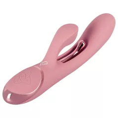   Beau Coeur Avenor - vibrator met tong en clitorisstimulator voor de G-spot (roze)