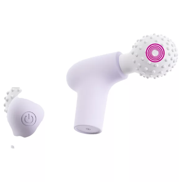 Beau Coeur Rionex - mini vibrator - massagefunctie - paars