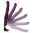 You2Toys - op afstand bestuurbare verwarmde stotende vibrator (paars)