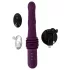You2Toys - op afstand bestuurbare verwarmde stotende vibrator (paars)