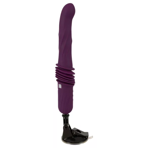 You2Toys - op afstand bestuurbare verwarmde stotende vibrator (paars)