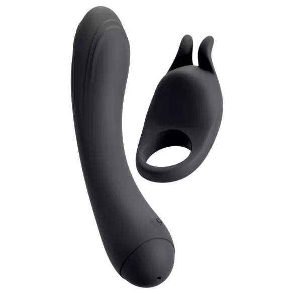 Couple Choice - penisring en G-spot vibrator - grijs