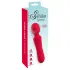 Sweet Smile - oplaadbare, waterdichte wandvibrator (rood)
