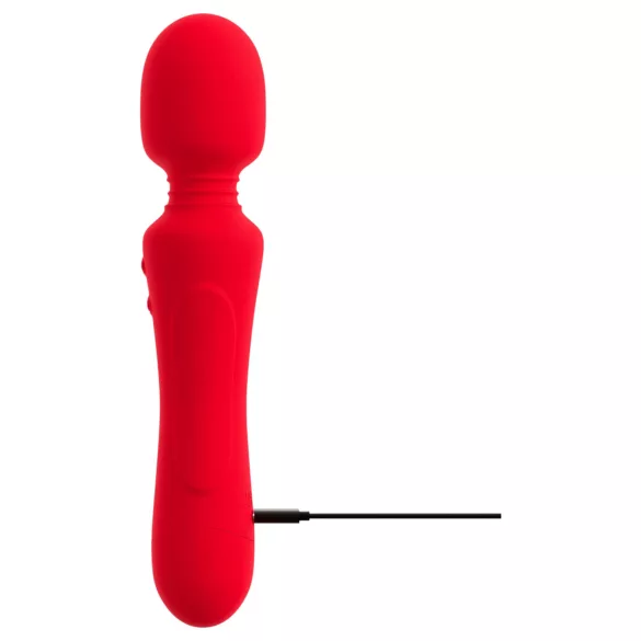 Sweet Smile - oplaadbare, waterdichte wandvibrator (rood)