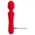 Sweet Smile - oplaadbare, waterdichte wandvibrator (rood)