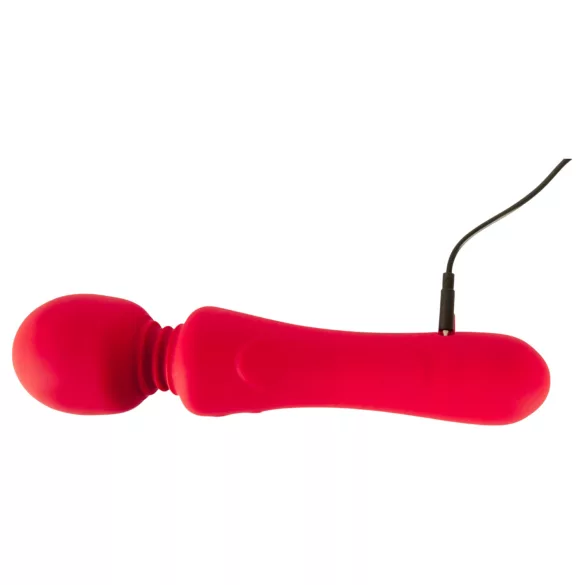Sweet Smile - oplaadbare, waterdichte wandvibrator (rood)