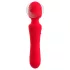 Sweet Smile - oplaadbare, waterdichte wandvibrator (rood)