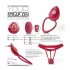You2Toys - draagbare vibrerende clitorisstimulator (rood)