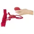 You2Toys - draagbare vibrerende clitorisstimulator (rood)