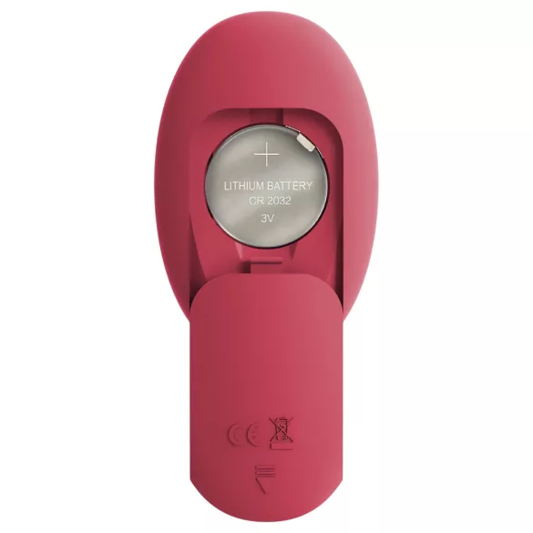 You2Toys - draagbare vibrerende clitorisstimulator (rood)