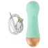 Cuties - oplaadbare, waterdichte mini vibrator (groen)
