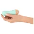 Cuties - oplaadbare, waterdichte mini vibrator (groen)