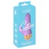 Cuties - oplaadbare, waterdichte mini vibrator met clitorisstimulatie‑arm (paars)