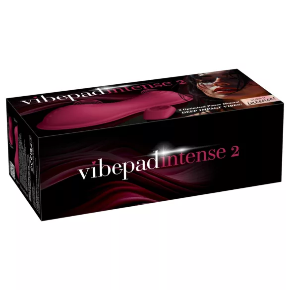 Vibepad Intense 2 - vibrerend kussen met afstandsbediening (rood)