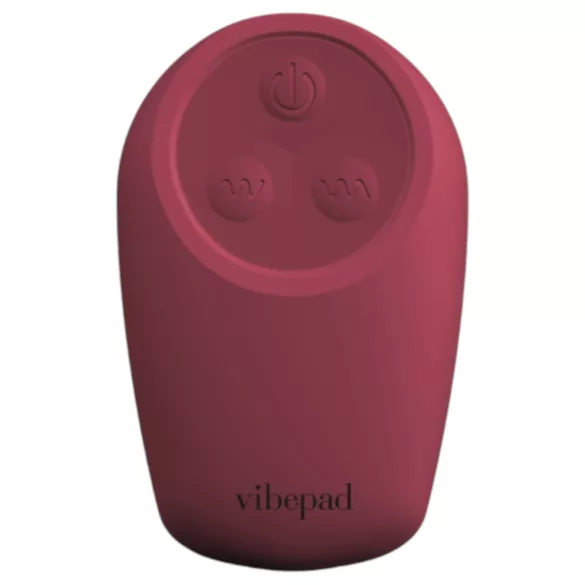 Vibepad Intense 2 - vibrerend kussen met afstandsbediening (rood)