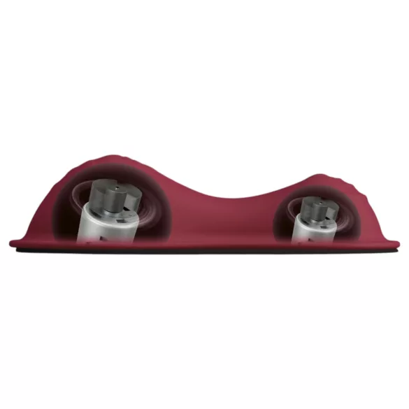 Vibepad Intense 2 - vibrerend kussen met afstandsbediening (rood)