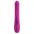 Sweet Smile - duwende, roterende vibrator met clitorishendel (roze)