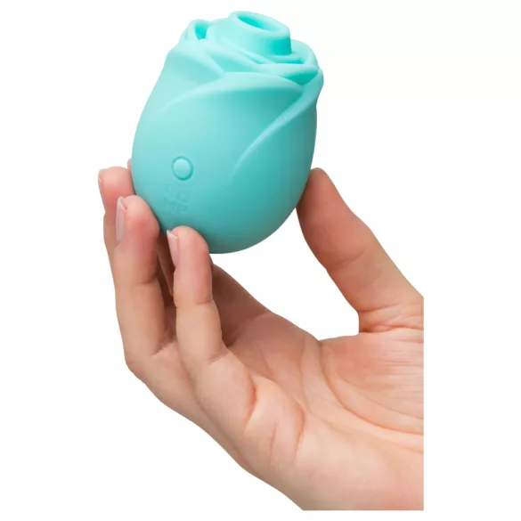 ROMP Rose Glow - luchtdruk clitorisstimulator (blauw)