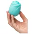 ROMP Rose Glow - luchtdruk clitorisstimulator (blauw)