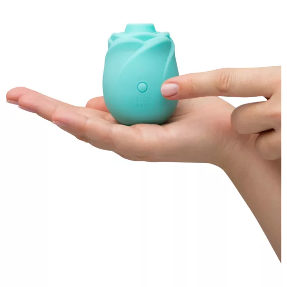 ROMP Rose Glow - luchtdruk clitorisstimulator (blauw)