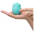 ROMP Rose Glow - luchtdruk clitorisstimulator (blauw)